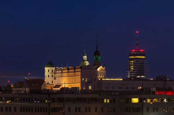 Szczecin West Pomeranian Polsko 2020 Hrad Pomeranských Vévodů Městských Domů — Stock fotografie