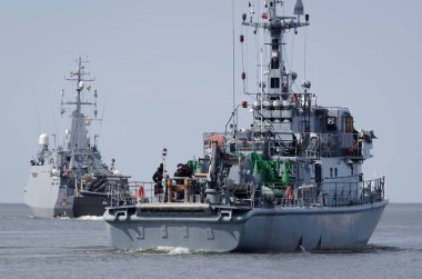 WARSHIPS - Polonya Donanmasının madencileri denizde yelken açıyor