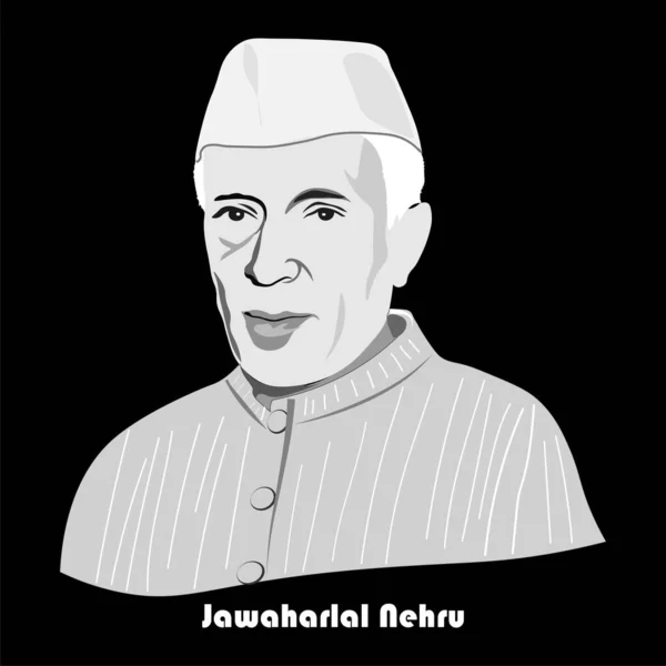 Gelukkige Kinderdag Voor Internationale Kinderviering Jawaharlal Nehru Verjaardag Vector Illustratie — Stockvector