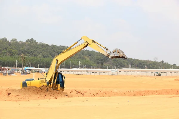 Working Building Construction Area Industry Construction Site Engineer Working — Stock Photo, Image