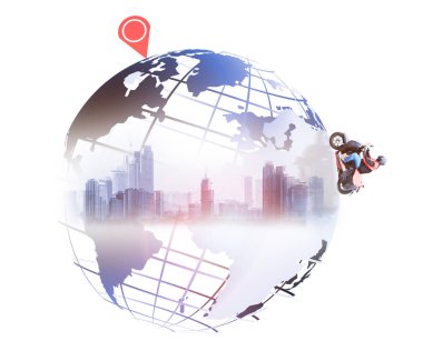 Motosiklet teslimatı ya da motosikletle hızlı ve ücretsiz teslimat. Lokanta ve kafelerden Scooter Express yemek servisi ya da paket servis.. 