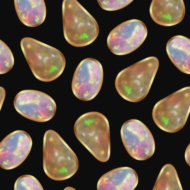 Siyah üzerine altın bir ayar.