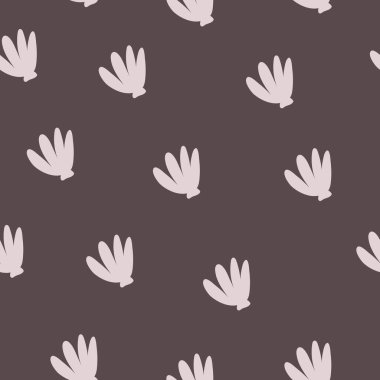 Çizgi film mermileriyle kusursuz desen. Renkli vektör. El çizimi, düz stil. kumaş, baskı, tekstil, ambalaj için tasarım