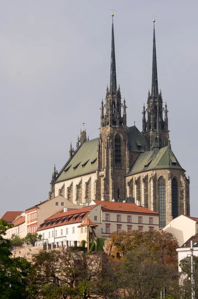 Catedral de San Pedro y Pablo, Brno Imagen De Stock