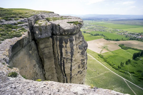 Blick von oben auf den Gipfel des tmountain. — Stockfoto