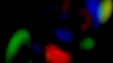 Çok renkli hareket eğrisi. Neon parlak ışıklar. Sunum, web, tasarım için güzel arkaplan.