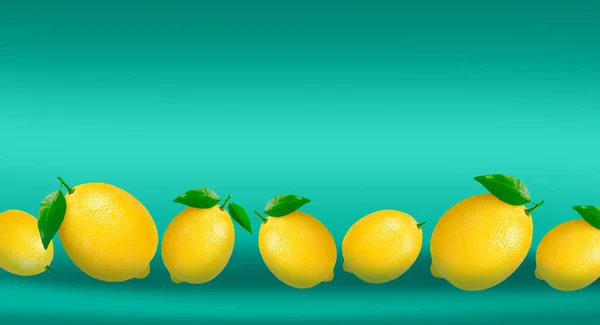 Renkli Arka Planda Sarı Limon Kompozisyonu Sağlıklı Yiyecekler Vitaminler Sağlıklı — Stok fotoğraf