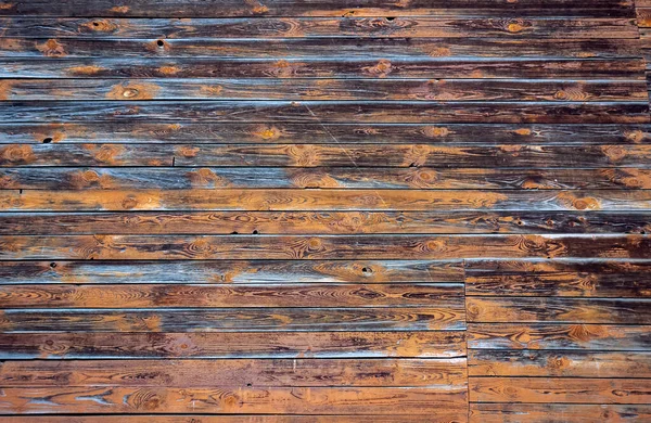 Een Houten Muur Met Een Verouderd Oppervlak Vintage Wand Vloer — Stockfoto