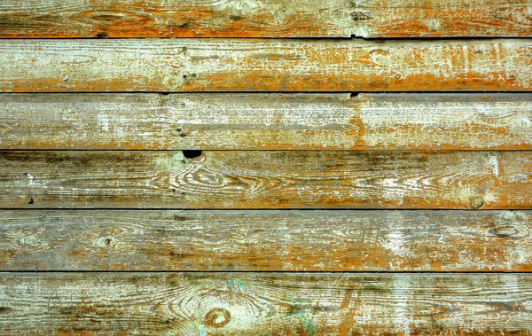 陈旧不堪的木制墙体 复古的墙体和由深色木材制成的地板 具有现实的木板质感 — 图库照片
