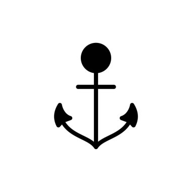Anchor icon vector for web and mobile app. Anchor sign and symbol. Anchor marine icon.