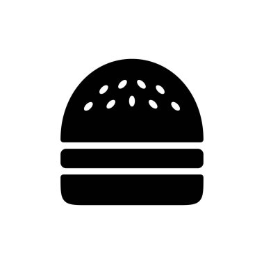 Burger icon vector for web and mobile app. burger sign and symbol. hamburger