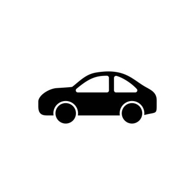 Car icon vector for web and mobile app. car sign and symbol. small sedan