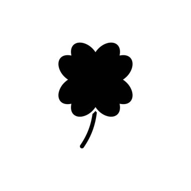 Clover icon vector for web and mobile app. clover sign and symbol. four leaf clover icon.