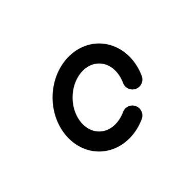Copyright icon vector for web and mobile app. copyright sign and symbol