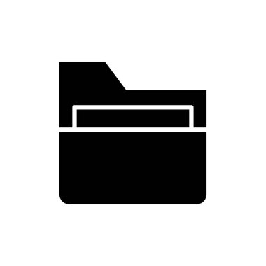 Folder icon vector for web and mobile app. folder sign and symbol