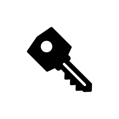 Web ve mobil uygulama için anahtar simge vektörü. Anahtar işareti ve sembol.