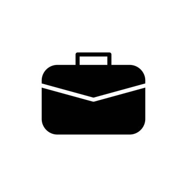 Briefcase icon vector for web and mobile app. suitcase sign and symbol. luggage symbol.