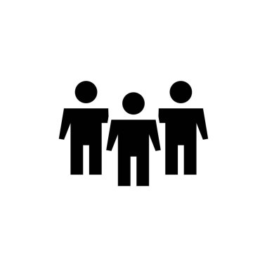 Web ve mobil uygulama için insan simgesi. İmza ve sembol. Kullanıcı Simgesi vektörü