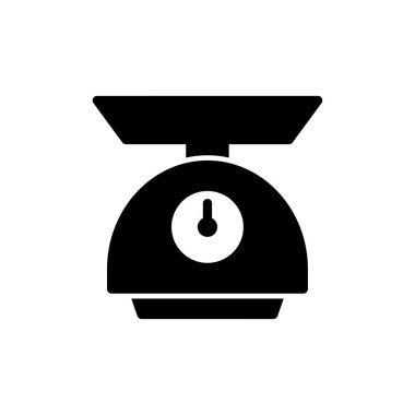 Web ve mobil uygulama için simge vektörünü ölçeklendirir. Ağırlık ölçeği işareti ve simgesi