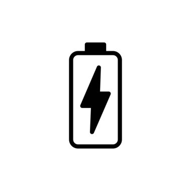 Battery icon vector for web and mobile app. battery charging sign and symbol. battery charge level