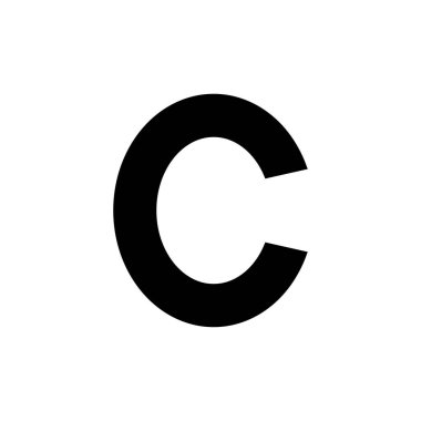 Copyright icon vector for web and mobile app. copyright sign and symbol
