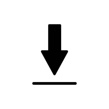 Download icon vector for web and mobile app. Download sign and symbol