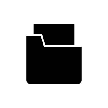 Folder icon vector for web and mobile app. folder sign and symbol