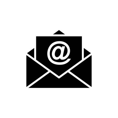 Web ve mobil uygulama için e- posta simgesi vektörü. e-posta işareti ve sembol. E- posta simgesi. Zarf simgesi