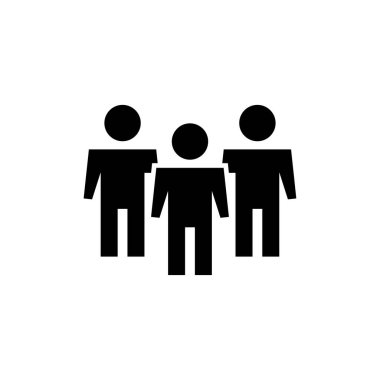 Web ve mobil uygulama için insan simgesi. İmza ve sembol. Kullanıcı Simgesi vektörü