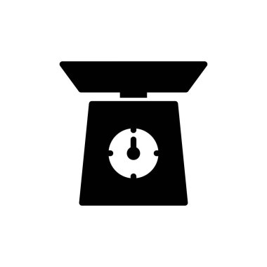 Web ve mobil uygulama için simge vektörünü ölçeklendirir. Ağırlık ölçeği işareti ve simgesi