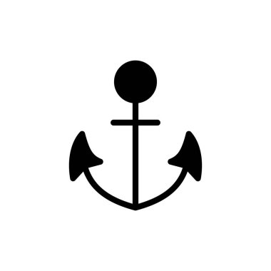 Anchor icon vector for web and mobile app. Anchor sign and symbol. Anchor marine icon.