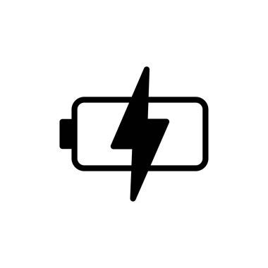Battery icon vector for web and mobile app. battery charging sign and symbol. battery charge level