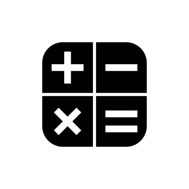 Calculator icon vector for web and mobile app. Accounting calculator sign and symbol.