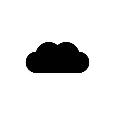 Cloud icon vector for web and mobile app. cloud sign and symbol