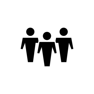 Web ve mobil uygulama için insan simgesi. İmza ve sembol. Kullanıcı Simgesi vektörü