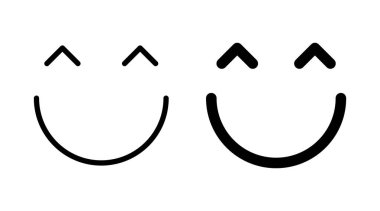 Gülümseme simgesi ayarlandı. Gülümseme simgesi. Geribildirim işareti ve sembol