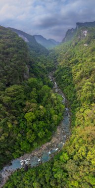 Karst landscape in Libo County, Guizhou, China