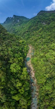 Karst landscape in Libo County, Guizhou, China
