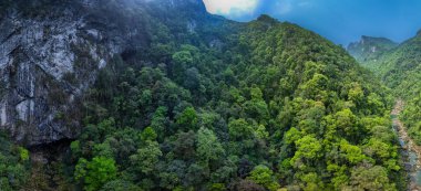 Karst landscape in Libo County, Guizhou, China