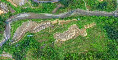 Miao Village Scenery in Libo, Guizhou, China