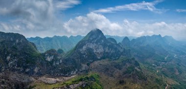 Longji Sky Road scenery in Liuzhi Special District, Guizhou, China