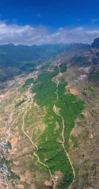 Longji Sky Road scenery in Liuzhi Special District, Guizhou, China