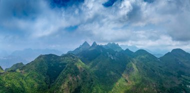 Longji Sky Road scenery in Liuzhi Special District, Guizhou, China