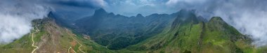 Longji Sky Road scenery in Liuzhi Special District, Guizhou, China