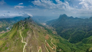 Longji Sky Road scenery in Liuzhi Special District, Guizhou, China