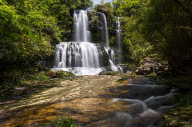 waterfall in deep forest, nature series,Photographed in Luosike, Duyun City, Guizhou Province, China