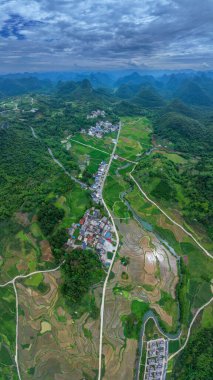 Maolan Güney Karst Doğa Koruma Alanı Libo County, Guizhou, Çin
