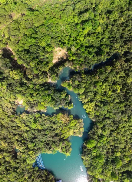 Libo, Guizhou, Çin 'deki antik köy manzarası