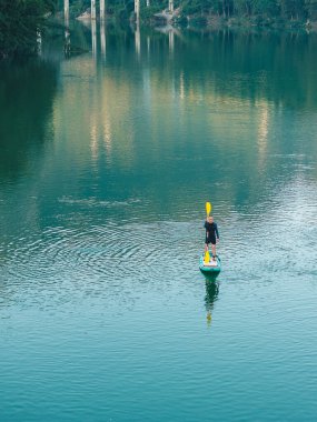 Dagou Nehri ve Laocun Köyü, Libo County, Guizhou, Çin