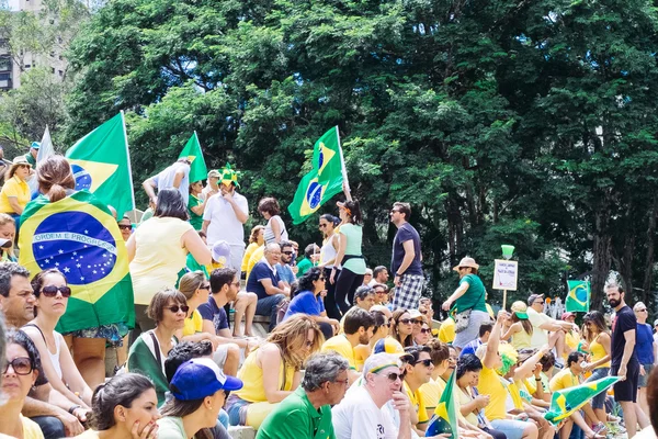 Vassouras - Protesto Campinas —  Fotos de Stock